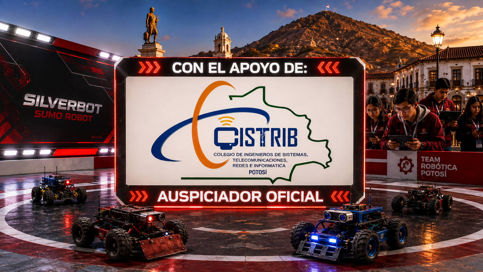 Ilustración de seguidor de línea